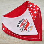 Paws Up For SG! - Shine On! Red/Pink NDP Bandana