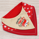 Paws Up For SG! - Shine On! Red/Cream NDP Bandana
